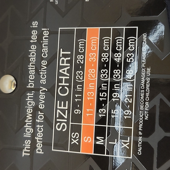 NWT RBX Pet T-Shirt S Red & Black - Picture 3 of 9